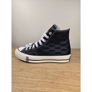 Kith x Converse Chuck 70 High 'Black Monogram' Women's Shoes Size 8.5